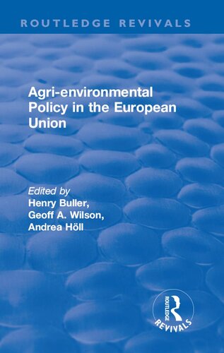Agri-environmental Policy in the European Union