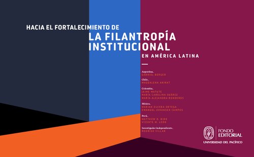 Hacia el fortalecimiento de la filantropía institucional en América Latina