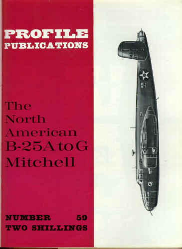 North American B-25A to G Mitchell