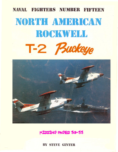 North American Rockwell T-2 Buckeye (Naval Fighters Series No 15)