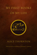 My First Booke of My Life