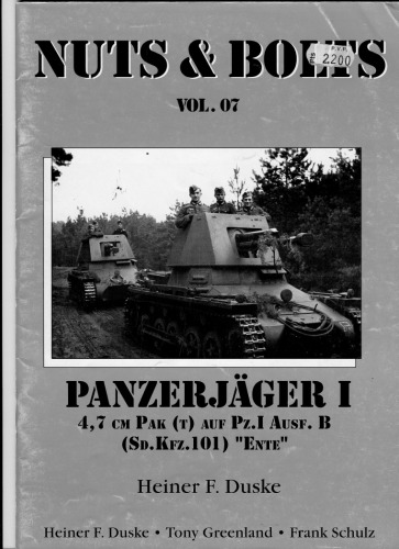 Panzerjager I. 4.7 cm PAK (t)  auf Pz. I Ausf. B (Sd Kfz 101) 'Ente'