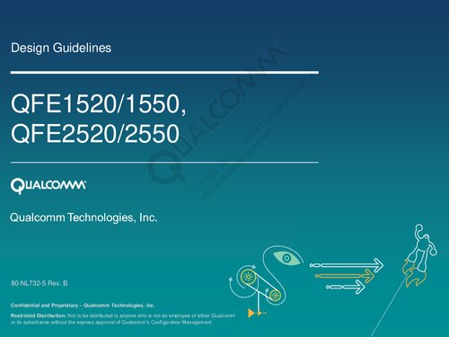 QFE1520/1550, QFE2520/2550 Design Guidelines