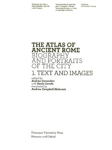 The atlas of ancient Rome: biography and portraits of the City