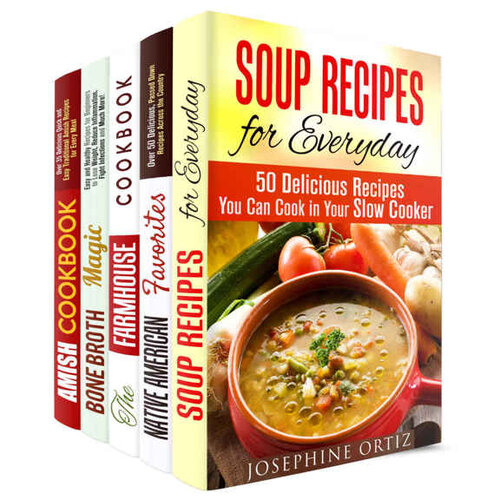 Soups, Stews and Farmhouse Box Set (5 in 1)