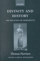 Divinity and History: The Religion of Herodotus