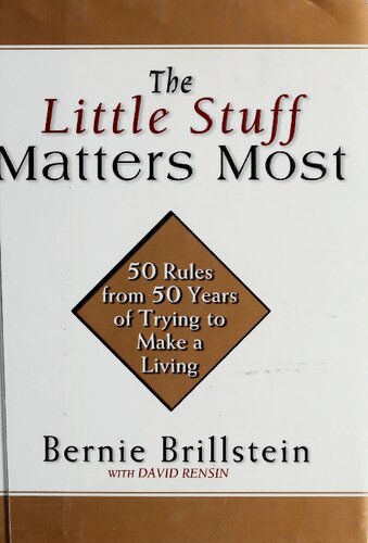 The little stuff matters most