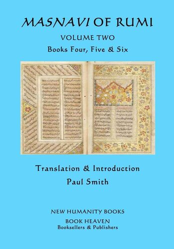 Masnavi of Rumi: VOLUME TWO Books Four, Five & Six