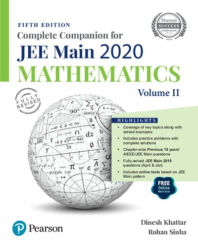 Complete Companion for IIT JEE Main Part 2 Volume II