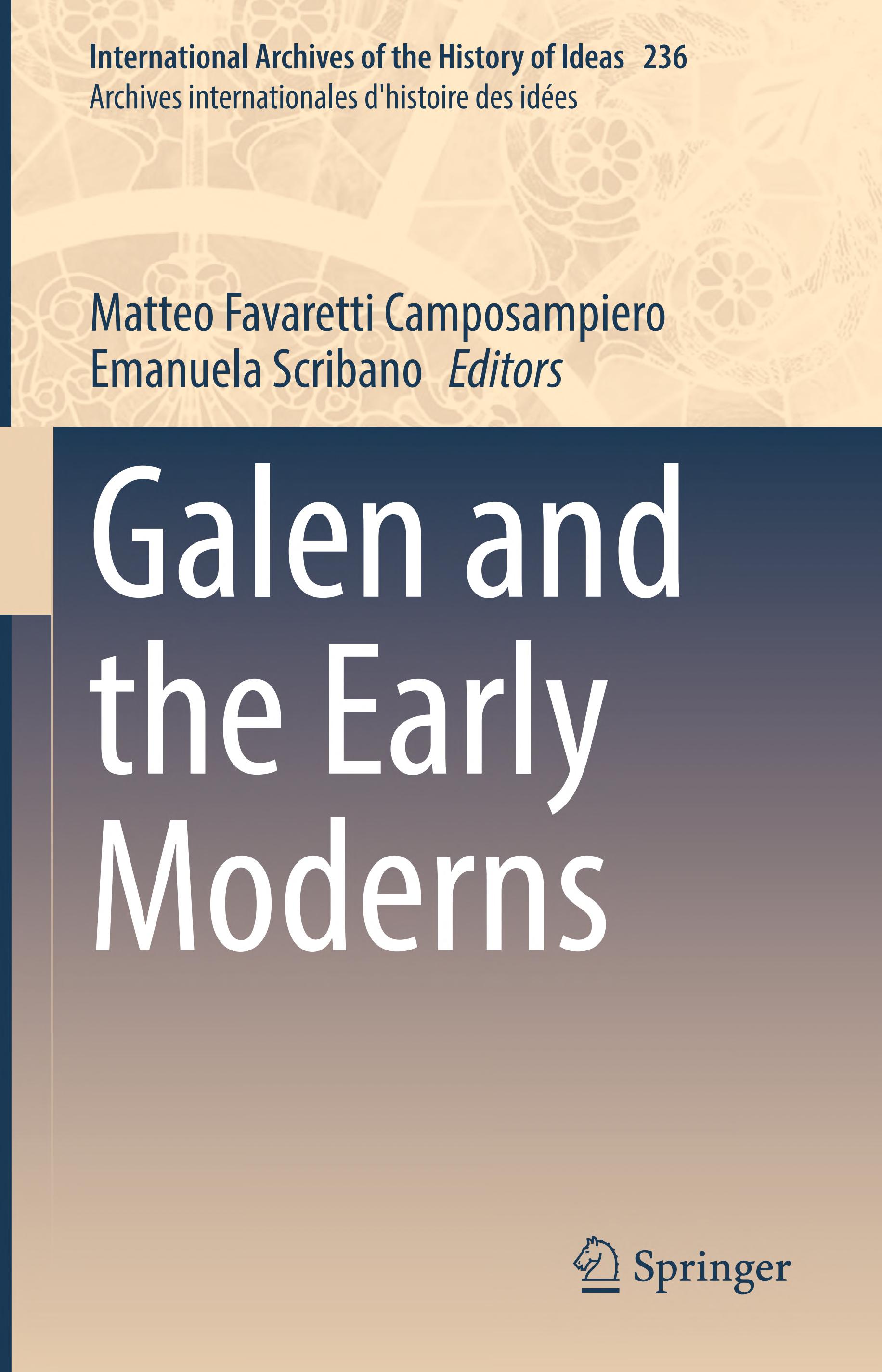 Galen and the Early Moderns