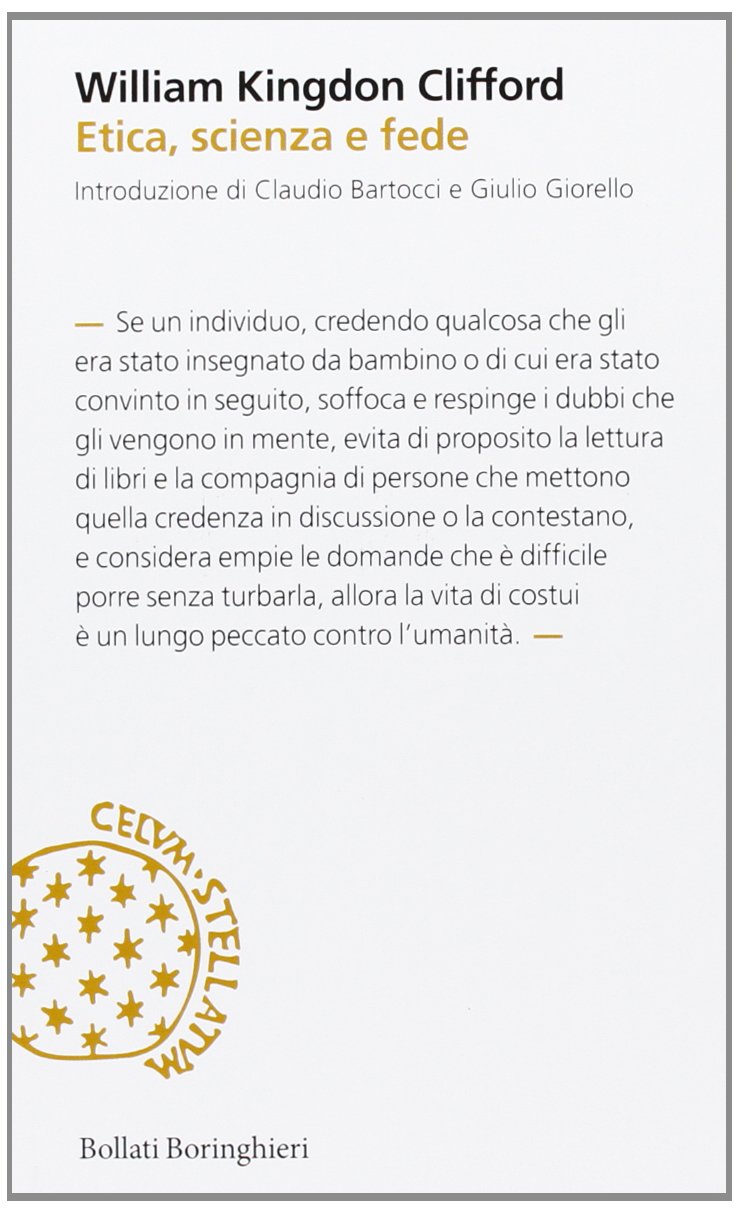 Etica, scienza e fede