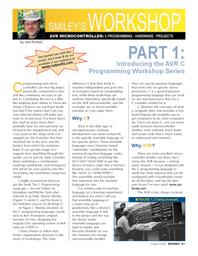 Smiley's Workshop for AVR