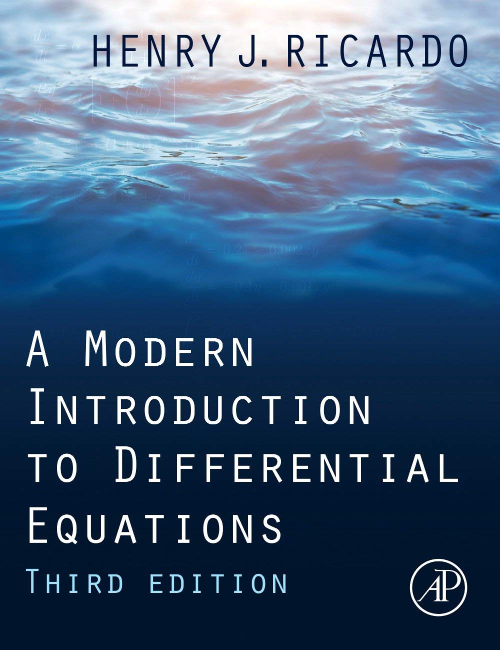 A Modern Introduction to Differential Equations, Third Edition [3rd Ed] (Instructor's Solution Manual) (Solutions)