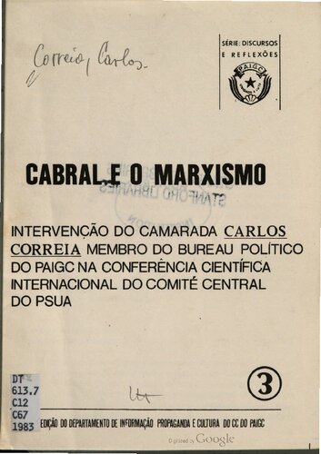 Cabral e o Marxismo