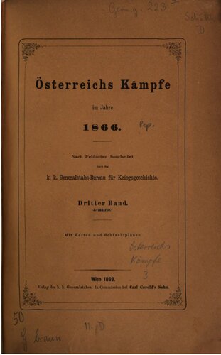 Der Krieg in Böhmen