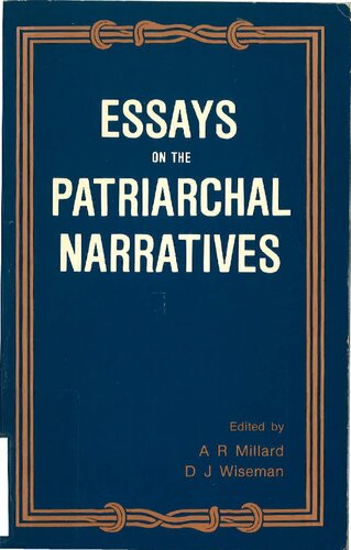 Essays on the Patriarchal Narratives