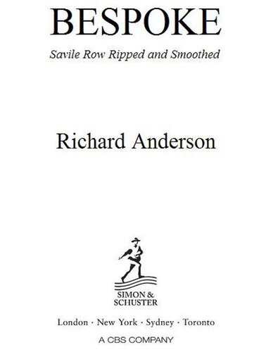 Bespoke: Savile Row Ripped And Smoothed