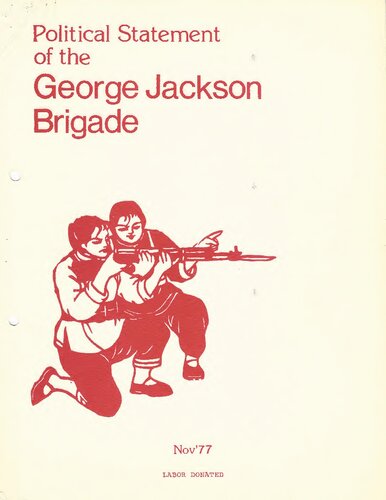 Political Statement of the George Jackson Brigade