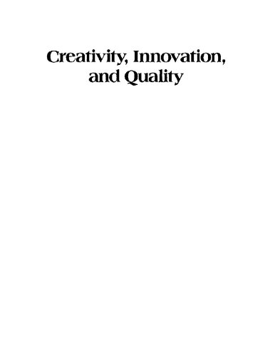 Creativity, Innovation and Quality
