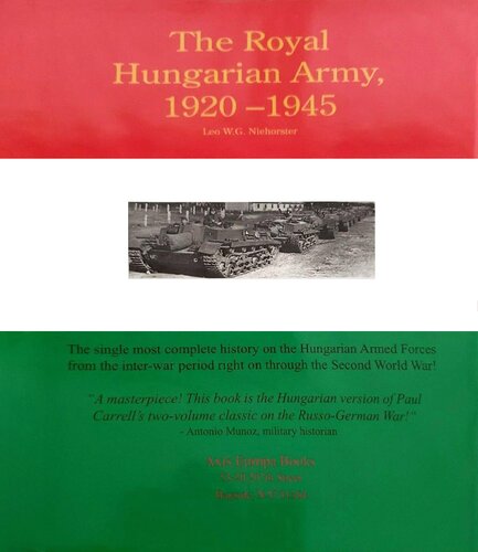 The Royal Hungarian Army 1920-1945