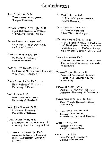 Sprowls' American Pharmacy: An Introduction to Pharmaceutical Techniques and Dosage Forms