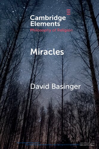 Miracles (Elements in the Philosophy of Religion)