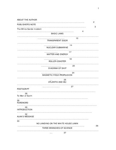 The White Sands Incident Including an Extraterrestrial Statement