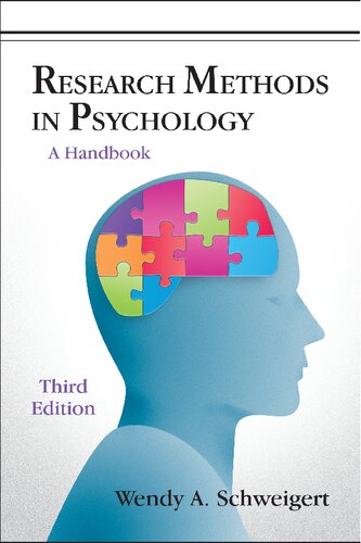 Research Methods in Psychology: A Handbook