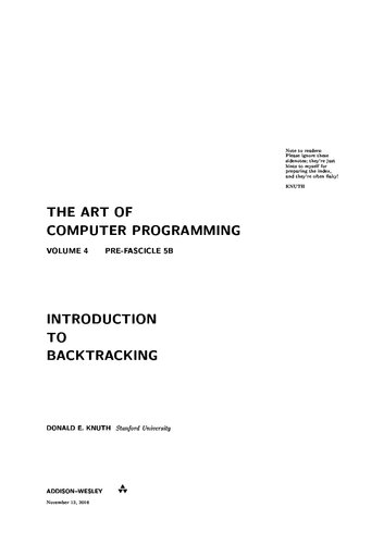 The Art of Computer Programming
