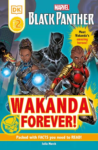 Marvel Black Panther Wakanda Forever! (DK Readers Level 2)