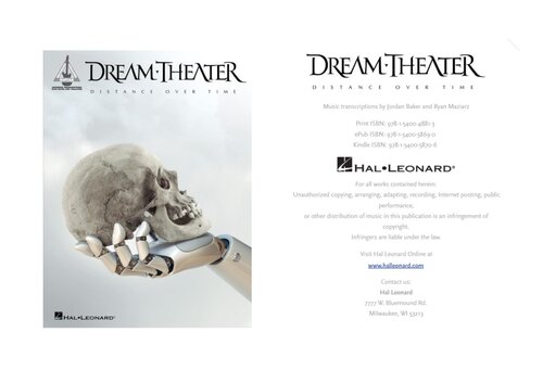 Dream Theater - Distance Over Time (Hal-leonard Guitar Play-along)