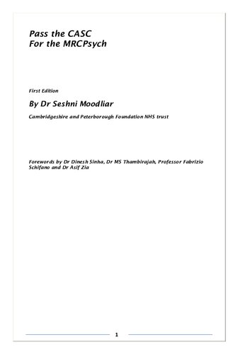 Pass the CASC for MRCPsych