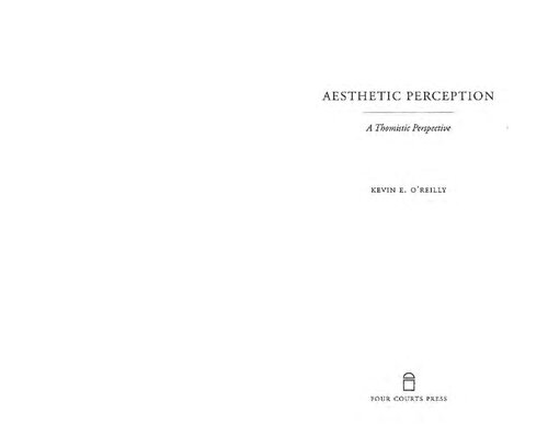 Aesthetic Perception