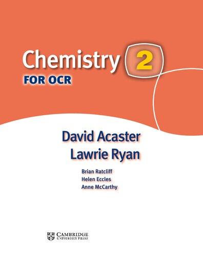 Chemistry 2 For Ocr (Cambridge Ocr Advanced Sciences)
