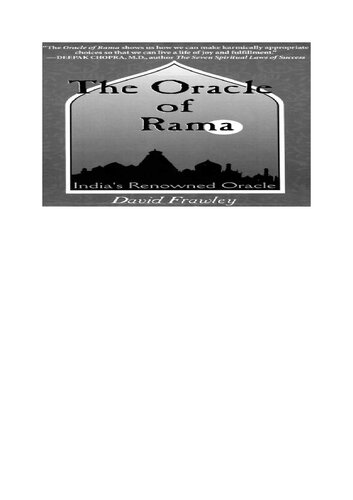 The Oracle of Rama: An Adaptation of Rama Ajna Prashna of Goswami Tulsidas; with commentary