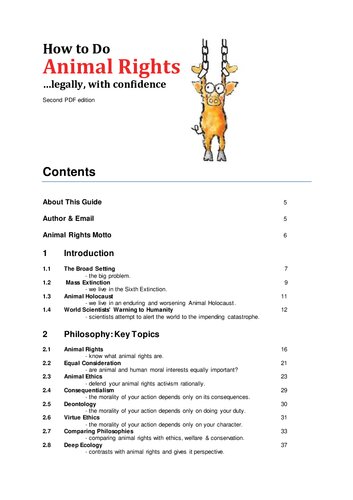 How to Do Animal Rights