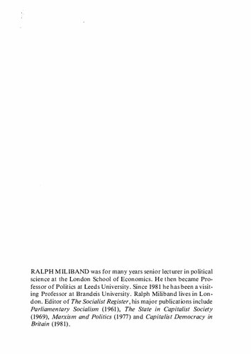 Class Power and State Power