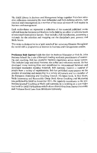 Fundamentals of Coaching and Mentoring