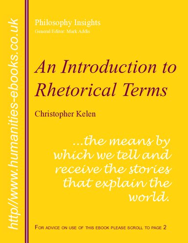 An Introduction to Rhetorical Terms