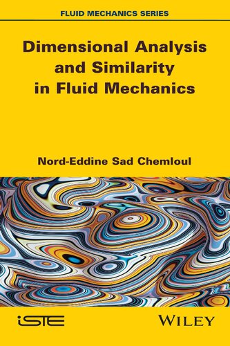 Dimensional Analysis and Similarity in Fluid Mechanics
