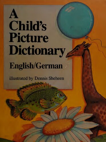 A Child's Picture Dictionary English/German
