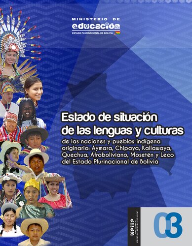 Estado de situación de las lenguas y culturas de las naciones y pueblos indígena originario: Aymara, Chipaya, Kallawaya, Quechua, Afroboliviano, Mosetén y Leco del Estado Plurinacional de Bolivia