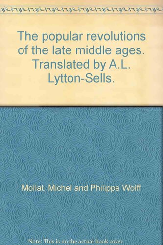 The Popular Revolutions of the Late Middle Ages