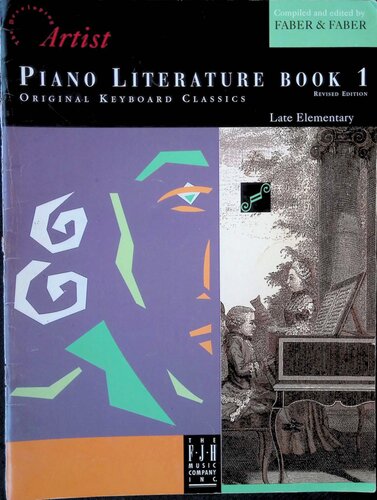 Piano Literature Book 1: Original Keyboard Classics - Late Elementary