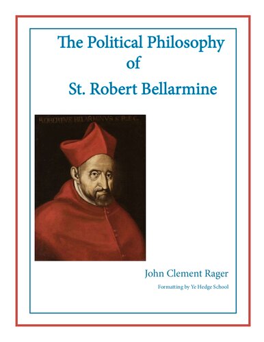 Political Philosophy of St. Robert Bellarmine