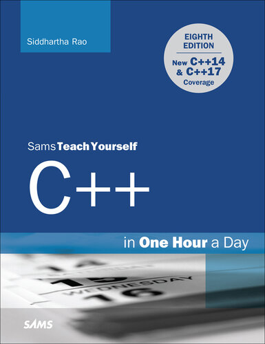 Sams Teach Yourself C++ in One Hour a Day, 8th Edition