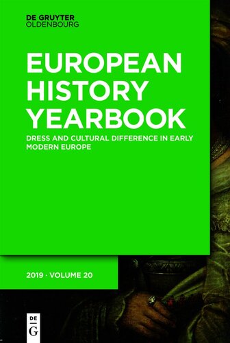 Dress and Cultural Difference in Early Modern Europe