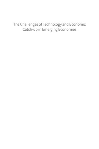 The Challenges of Technology and Economic Catch-up in Emerging Economies