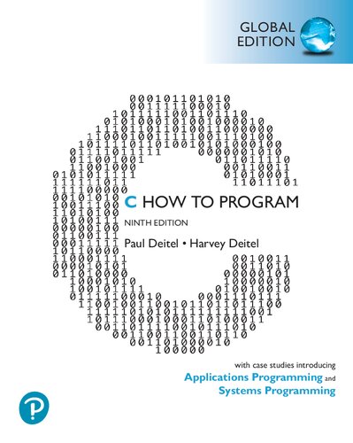 C HOW TO PROGRAM with case studies in applications and systems programming,