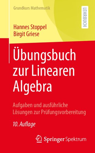 Übungsbuch zur Linearen Algebra